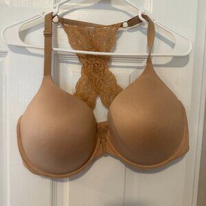 Perfect Shape Lace Racerback Push-Up Bra 38DDD